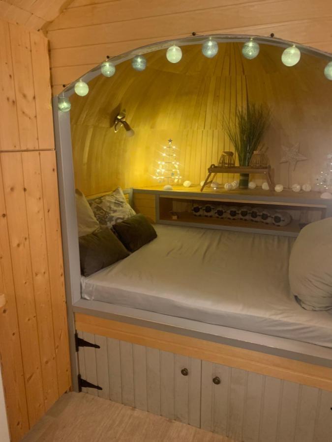 Cabane En Bois Avec Bain Nordique Et Sauna Marigny  Extérieur photo